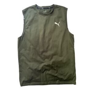 Puma Sporty Unisex Crew Neck Sleeveless Tank Top Athletic Wear